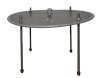 Aromasieb / Anbrennschutz aus Edelstahl, höhenverstellbar, für Kessel mit 35 cm Innen-Durchmesser (Bild für) Aromasieb / Anbrennschutz aus Edelstahl, höhenverstellbar, für Kessel mit 35 cm Innen-Durchmesser